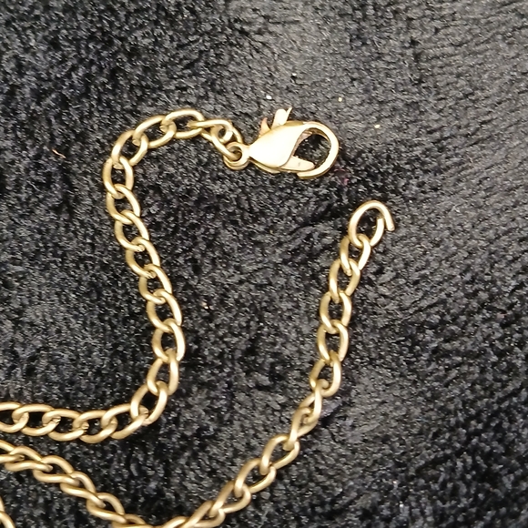 5$ Vtg Gold Bicycle Pendant Necklace - Picture 6 of 7
